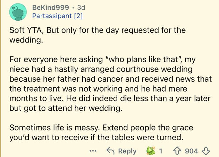 Life gets messy sometimes.