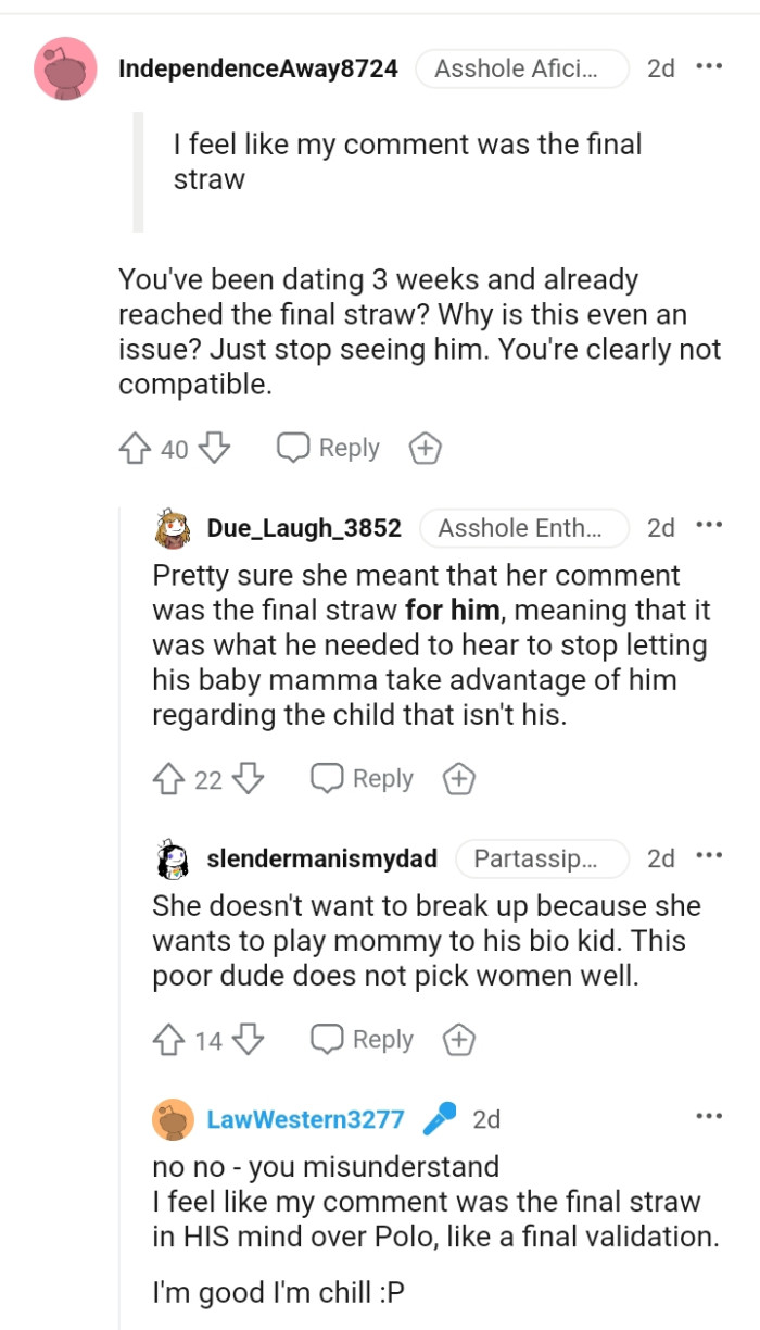 This Redditor believes they are not compatible