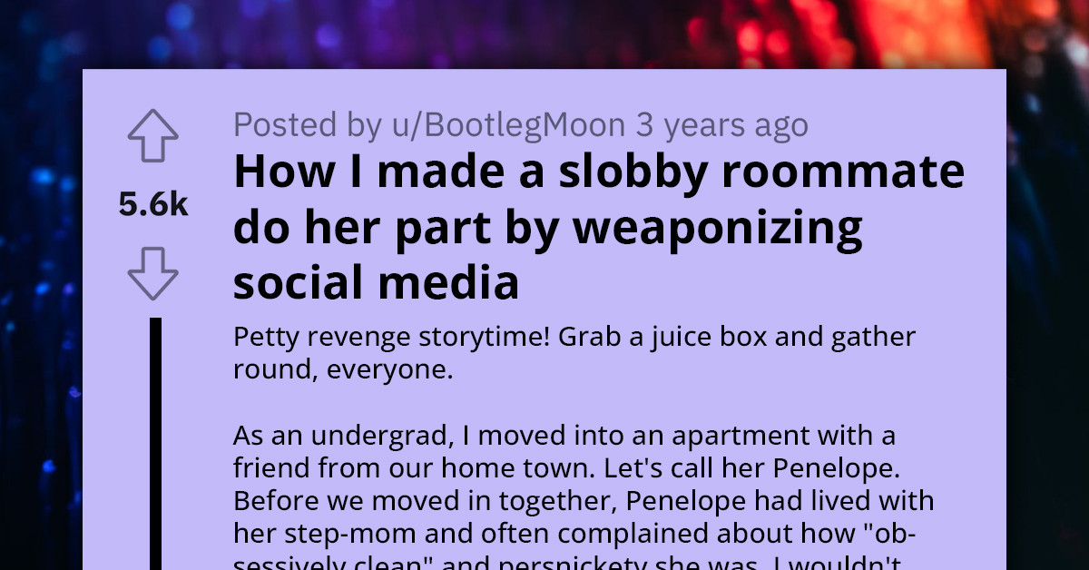 Petty Undergrad Uses Social Media To Shame Her Messy Roommate Into Doing Her Share Of The Chores