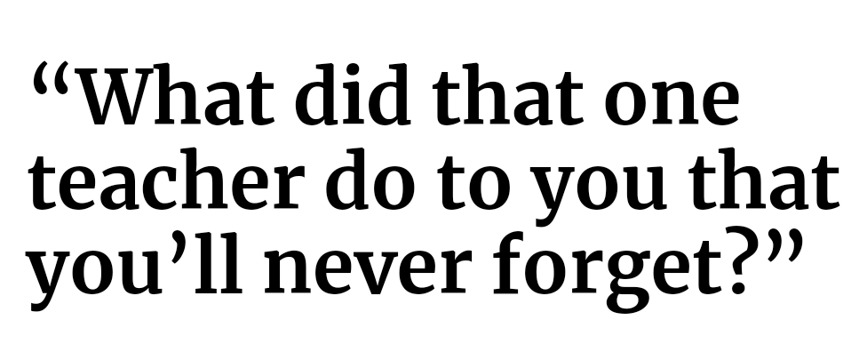 And here is the question that has gotten thousands of people talking