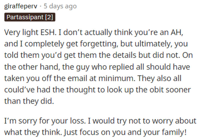 It could be looked at this way too and we could say both of them are in the wrong for what they did.