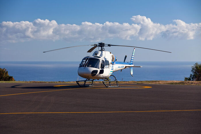 31. I was at a small music festival and they were selling helicopter rides.