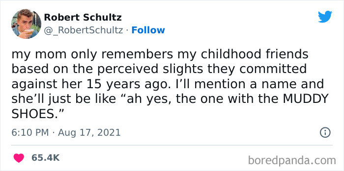 19. Oh, muddy shoes...