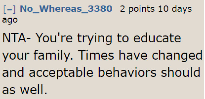 Redditors Believe That People Need to Educate Themselves on What's Acceptable Behavior in These Changing Times.