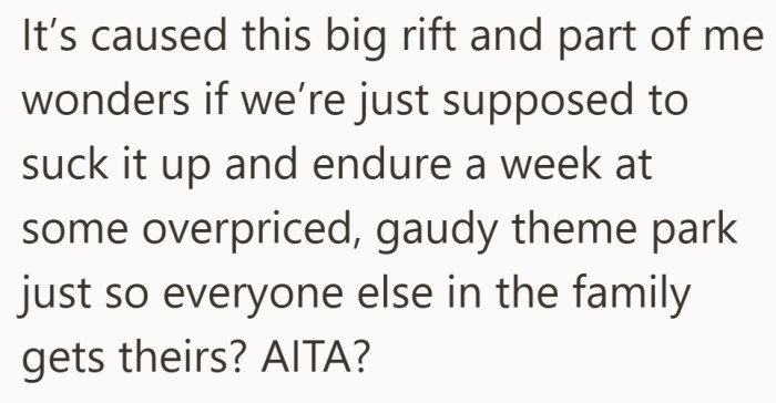 The question lingers. Is keeping the peace worth the personal cost?