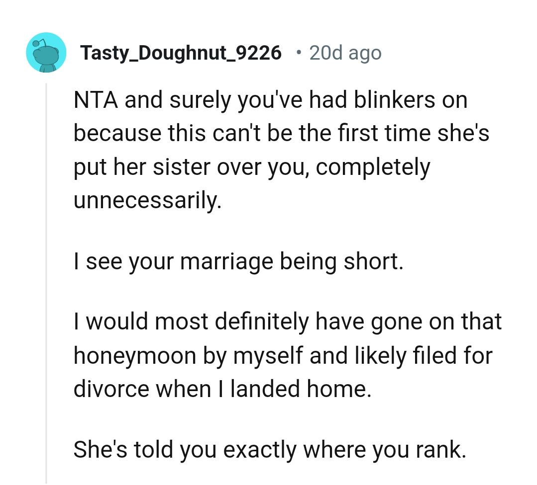 And the comments roll in...