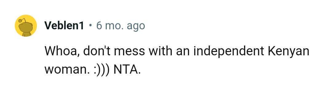 Do not mess with an independent Kenyan woman