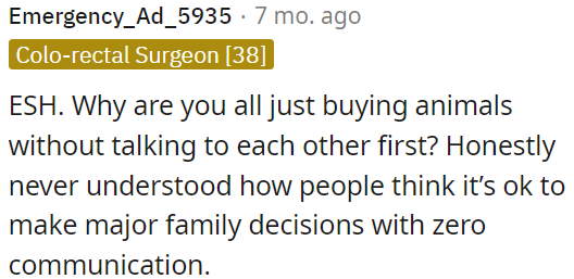It's baffling how some people think it's acceptable to make big family decisions without any communication.