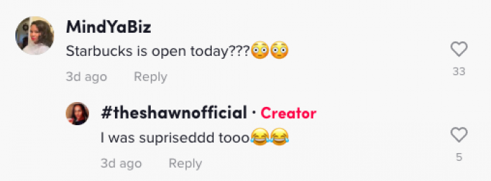 This is exactly how some people felt about Starbucks even being open.