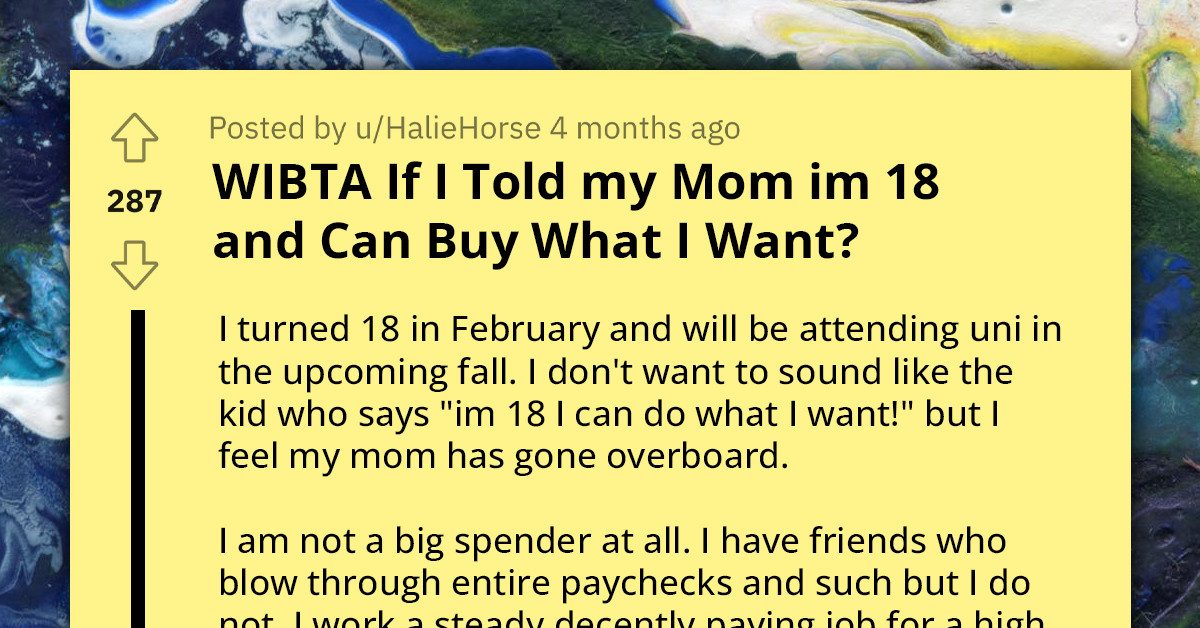 Controlling Mother Overreacts to Teen Spending $25 on a Book