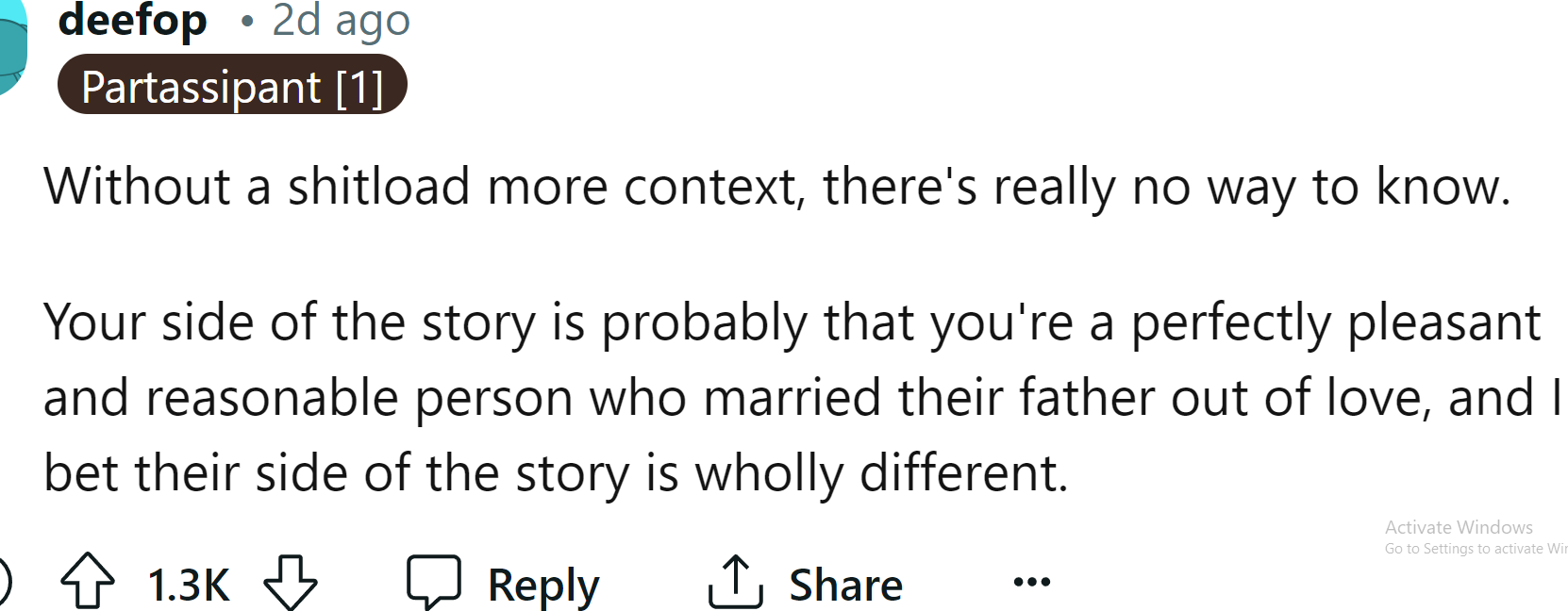 A Redditor was suspicious about the provided info