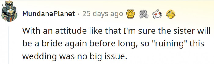 It's also a possibility