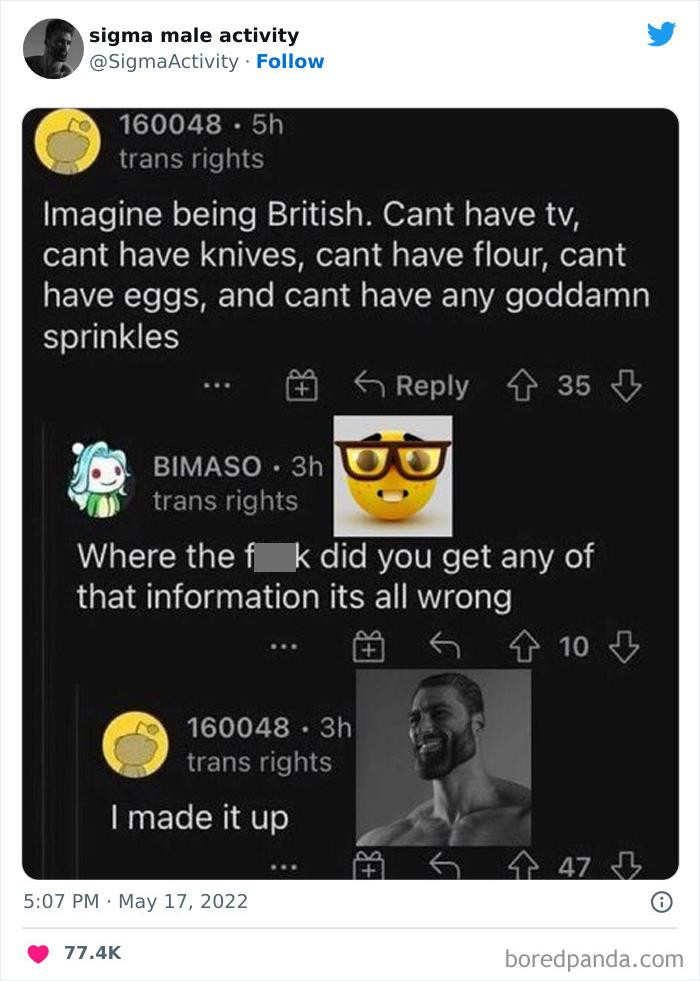 29. A made-up information