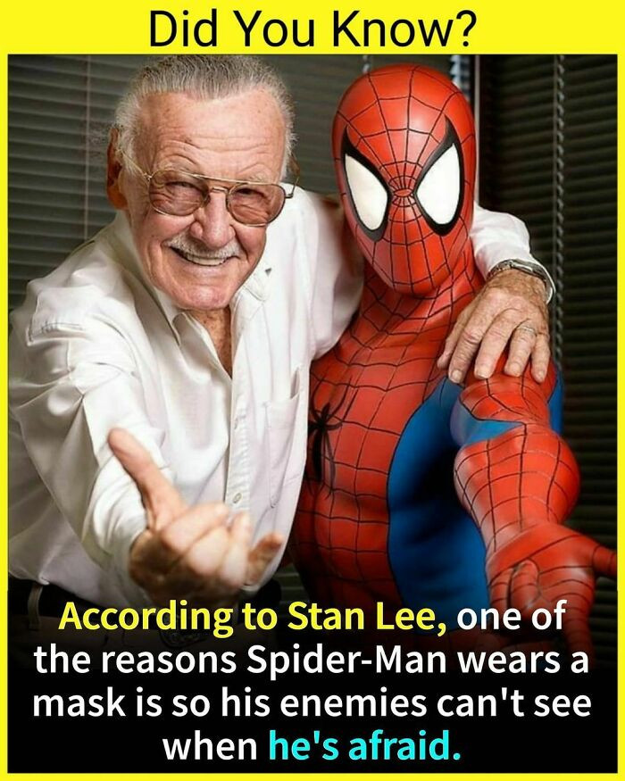 36. Show no fear, Spiderman!