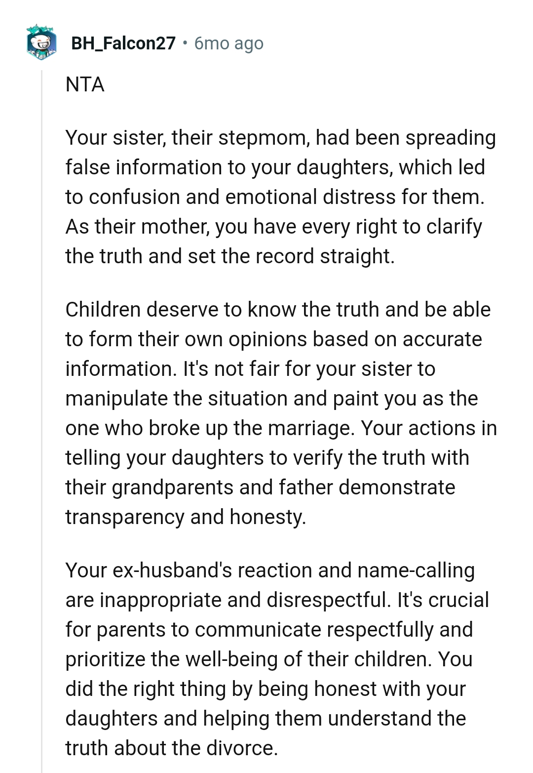 Children Deserve to Know the Truth