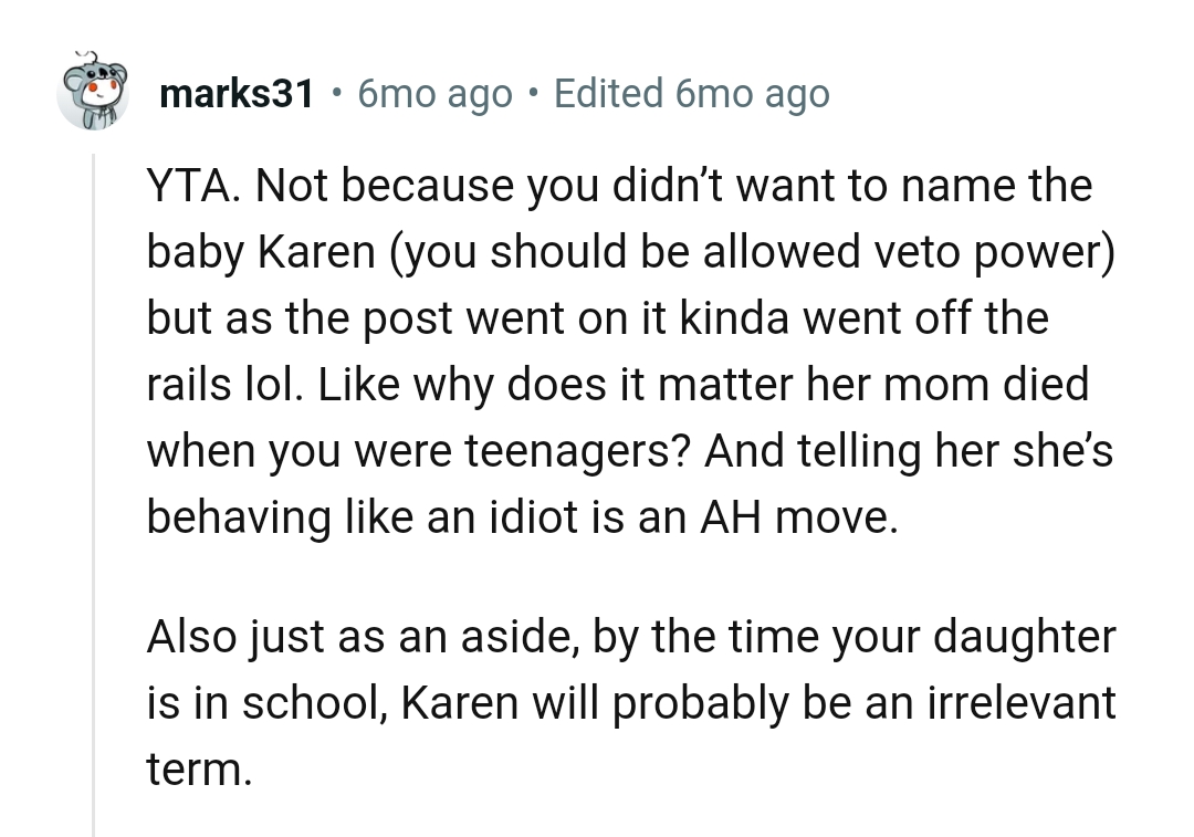 We've gathered some of the most upvoted comments from other Redditors for you to read through below