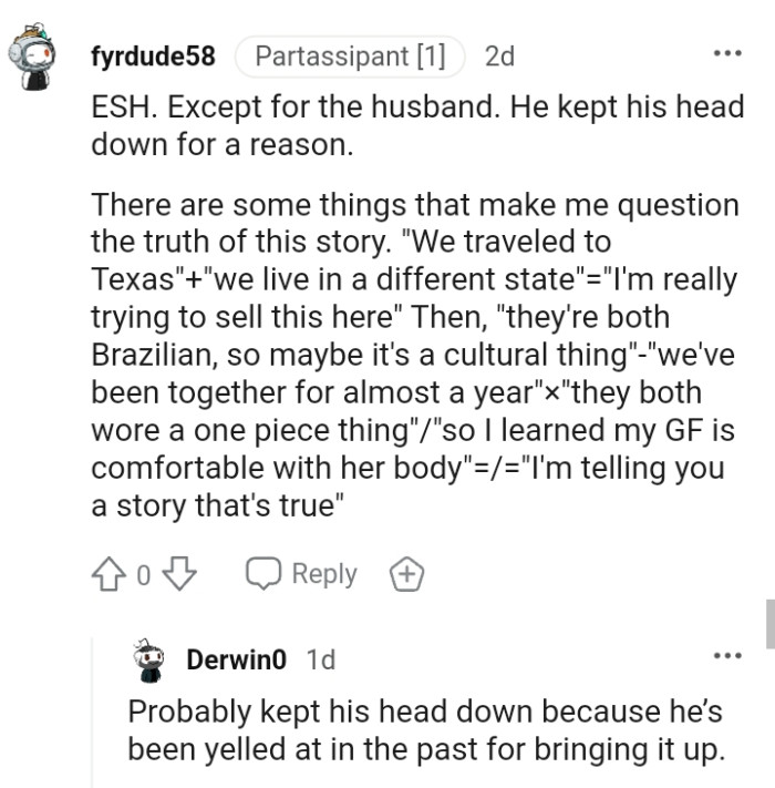 This Redditor is questioning if this story really happened
