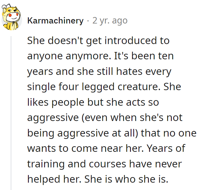 Sounds like she's perfected the art of 'selective socializing'!