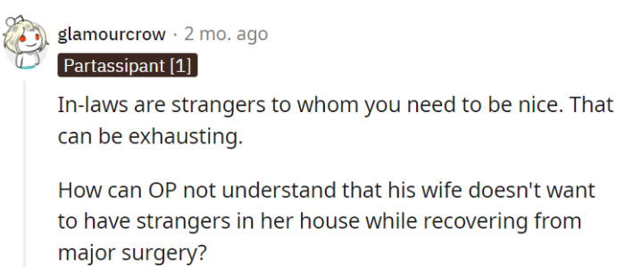 It's like expecting a runway show during post-surgery recovery—not the best idea.