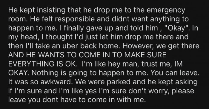 The supervisor wouldn't take no for an answer.