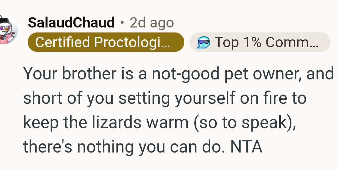 The Comments Roll In...