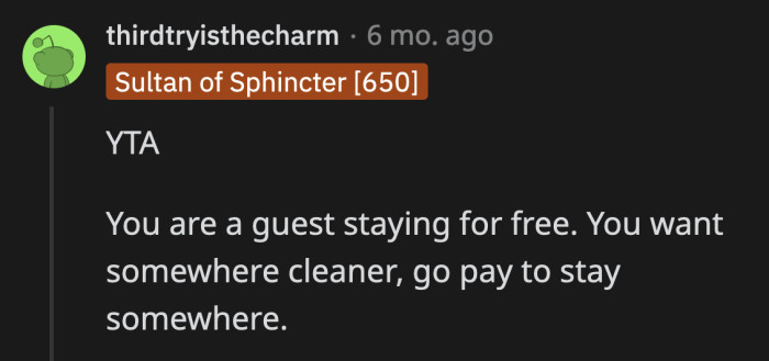 It didn't take Redditors long to judge OP's behavior.