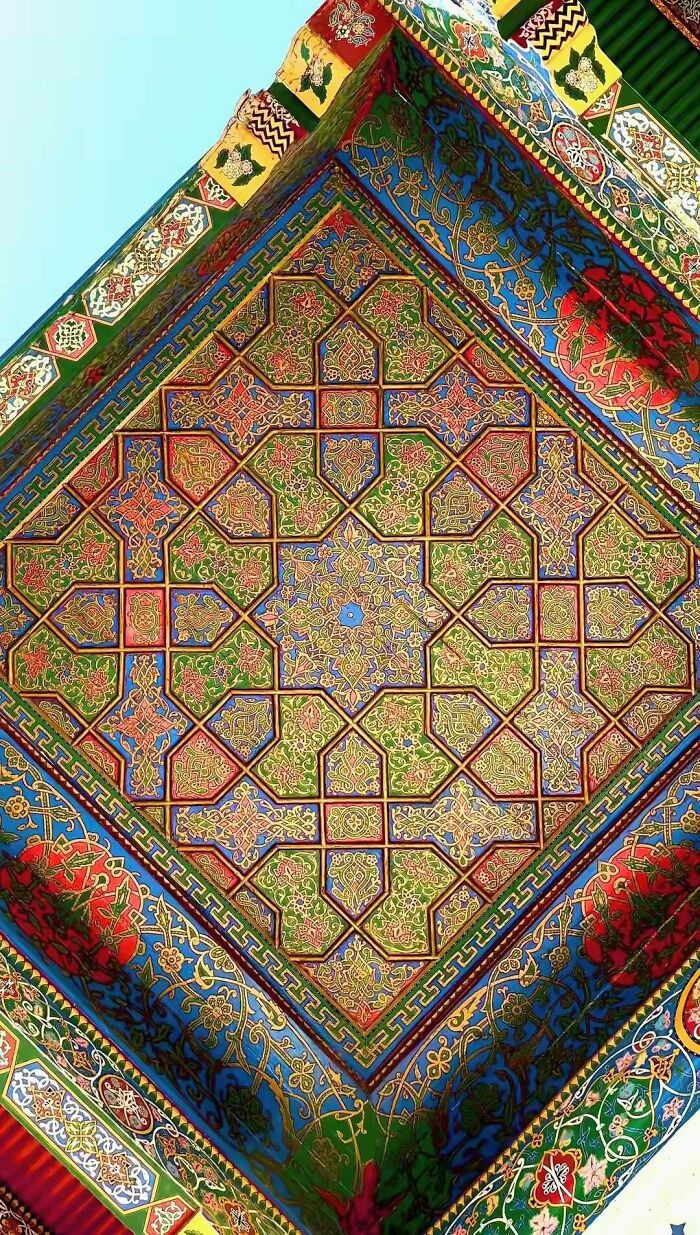 "The Ceilings Of Samarkand, Uzbekistan"