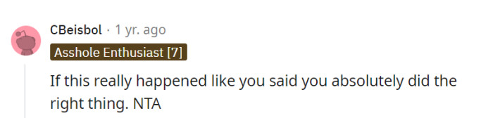 If this is the real story, they played the hero role just right by not tolerating theft.