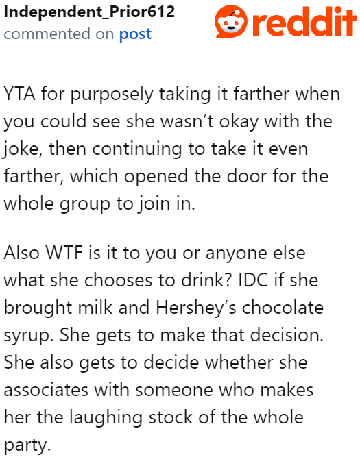 It's not for the OP to decide what his visitors drink.