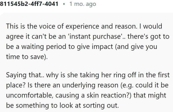 This Redditor agrees: