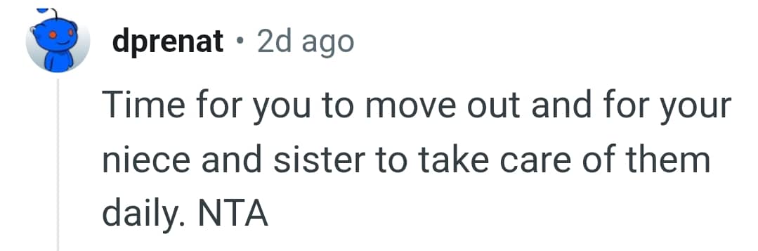 It's Time for the Niece and Sister to Take Care of Them