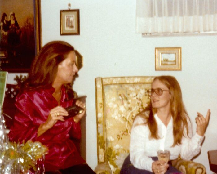 "Family Christmas, Mother And Daughter, South Florida, 1978"