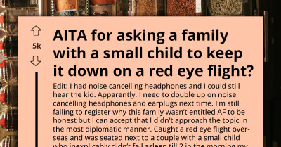 Passenger Confronts Parents Over Loud Child On Overnight Flight
