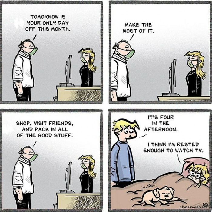 11. When You're Rested Enough to Watch TV