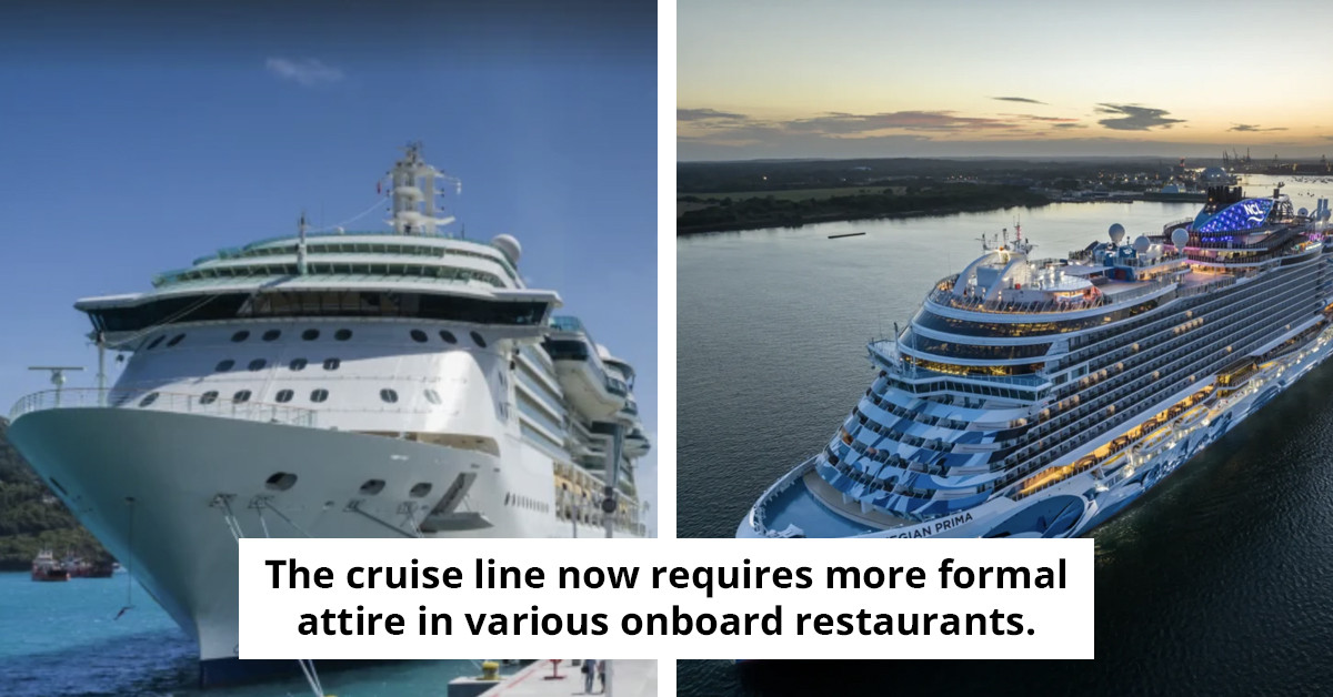 Cruise line faces criticism over newly implemented 'strict' dress code policy