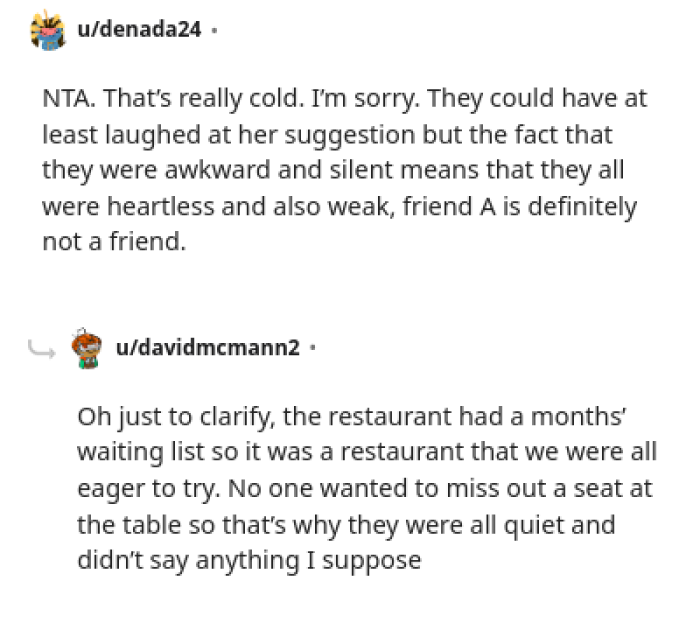 We have to agree with this.