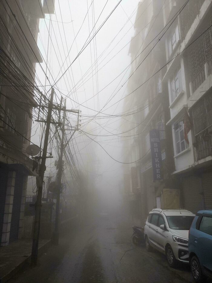 A Cloudy Day In Darjeeling, India