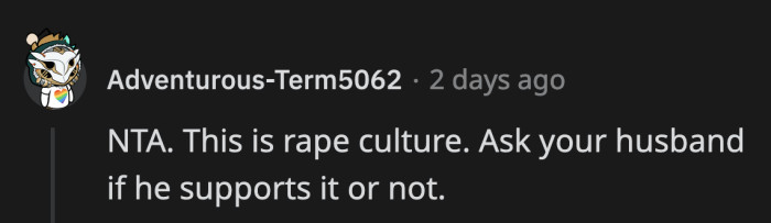 Her husband's instant discomfort at confronting his friend doesn't improve the Redditors' opinion of him