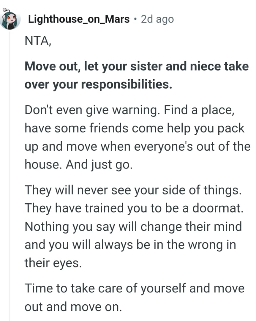 They Will Never See the OP's Side of Things