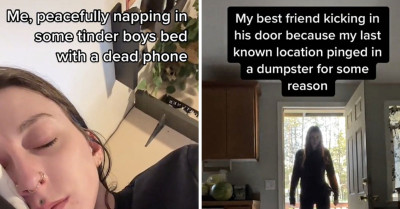 Girl Shares TikTok About Her Female Friend Kicking Down A Door Because She Didn't Send Text Confirming Everything Was Okay On Her Tinder Date