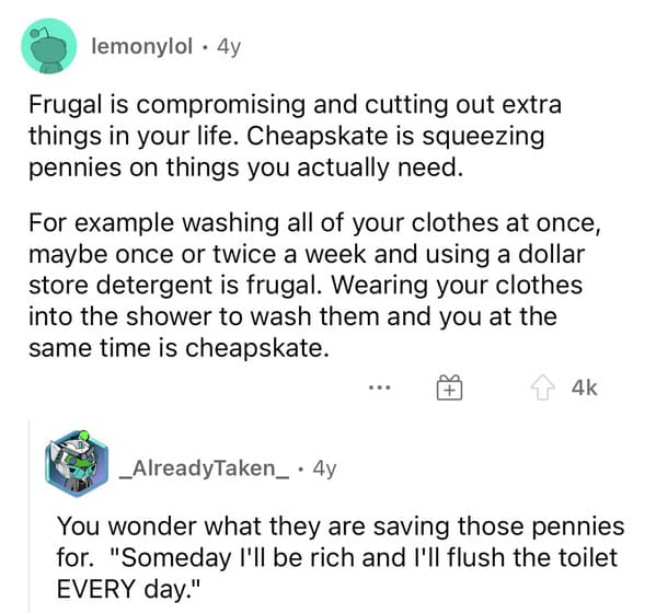 7. Some people don't flush the toilet every day?