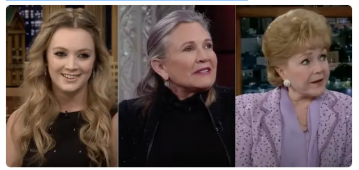 31. Billie Lourd, Carrie Fisher & Debbie Reynolds.