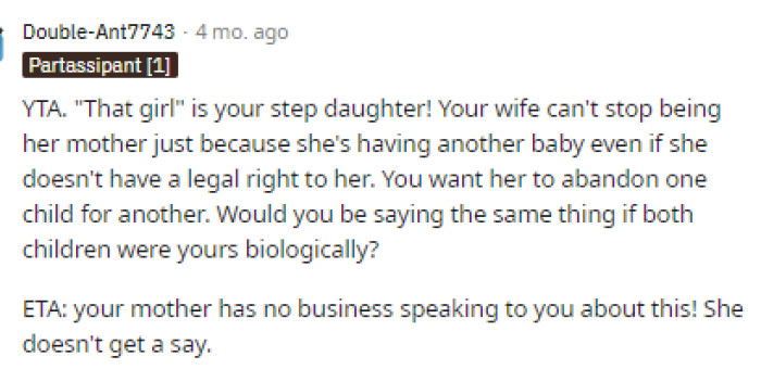 Many people were on the same page about this and agreed with each other regarding OP's actions and reactions to the situation.