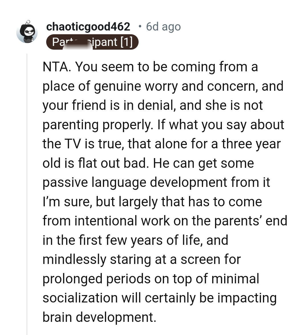 A Place of Genuine Worry