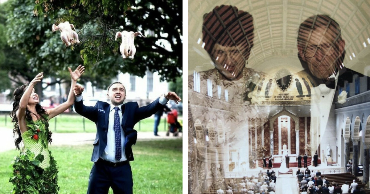 Wedding Photos That Became Memorable For All The Wrong Reasons
