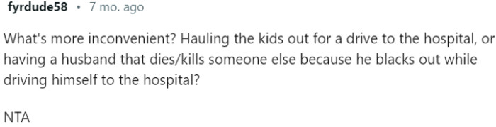 Prioritizing safety over inconvenience in healthcare emergencies