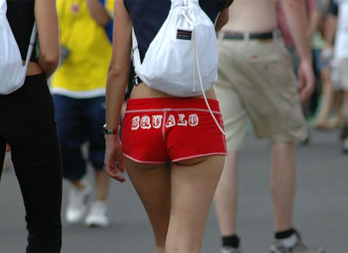“Micro shorts” babe that’s panties made of a slightly thicker material.