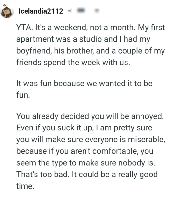 It was fun because they wanted it to be fun