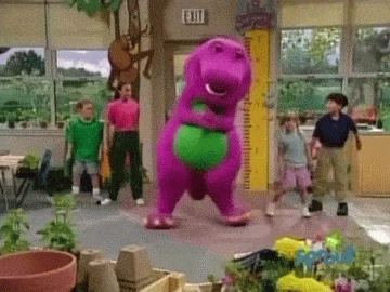 4. Poor Barney.