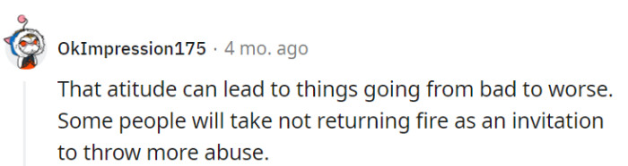 Absolutely, taking the high road can avoid turning the workplace into a pizza war zone where nobody wants to be.